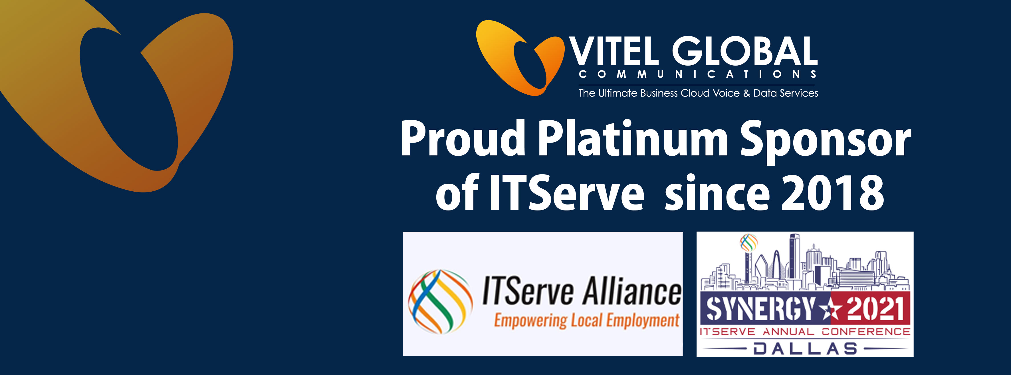 Vitel Global is excited to be a platinum sponsor of ITServe Synergy Conference