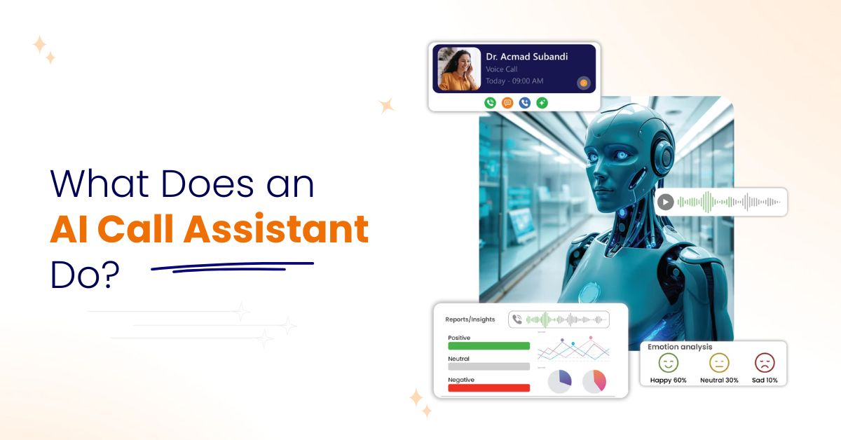 What Does an AI Call Assistant Do