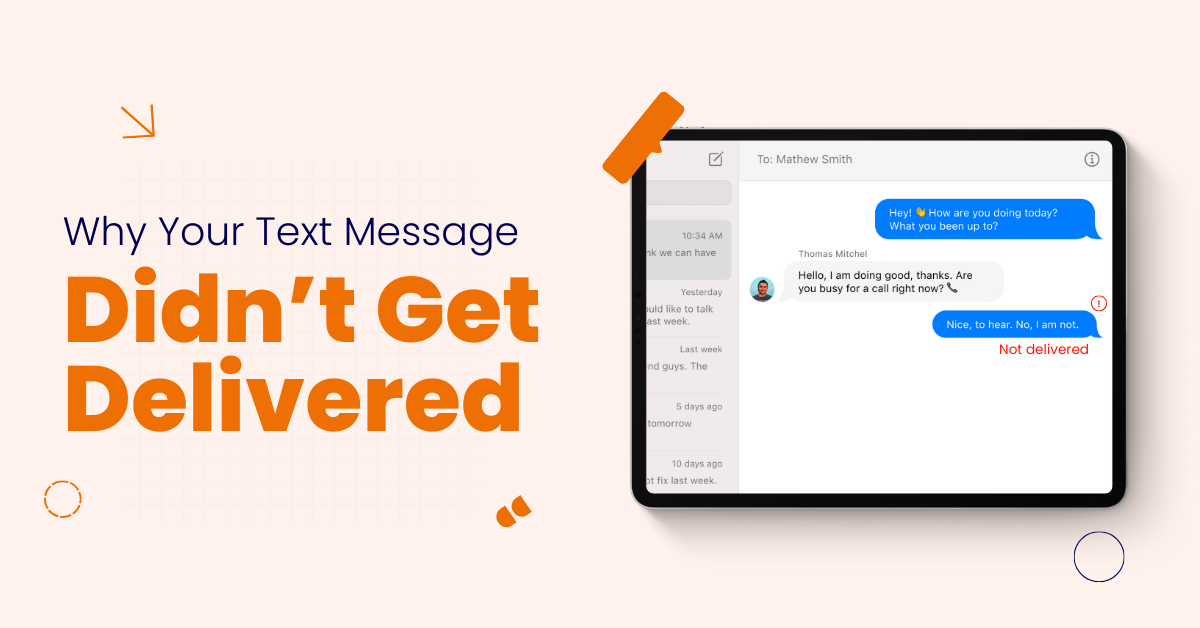 Why Your Text Message Didn’t Get Delivered
