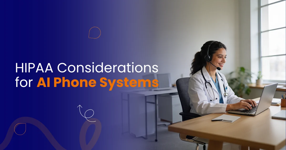 HIPAA Considerations for AI Phone Systems