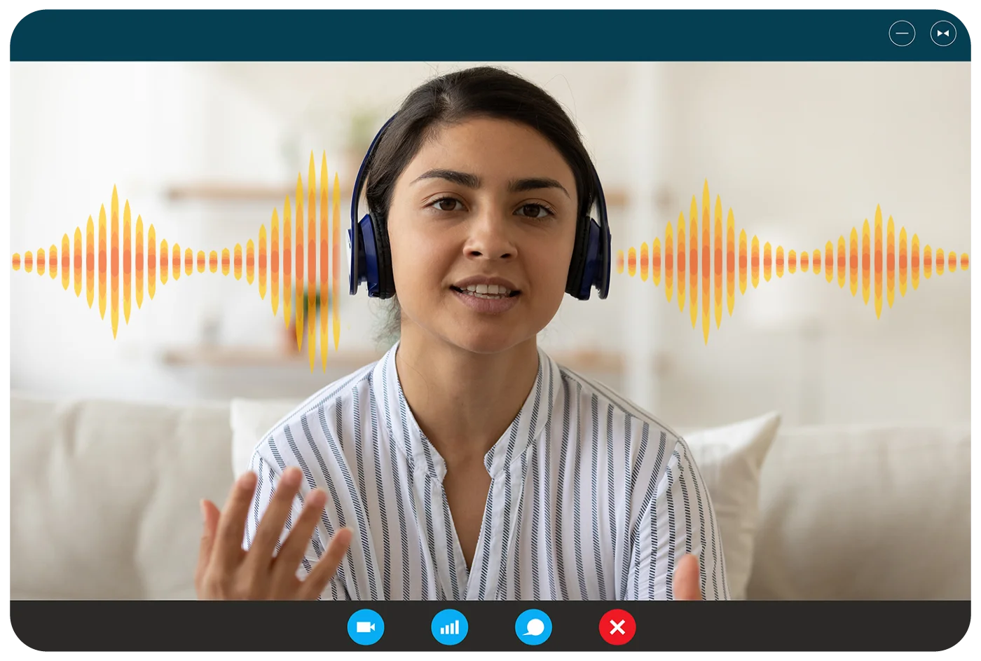 Intelligent Echo and Background Noise Cancellation