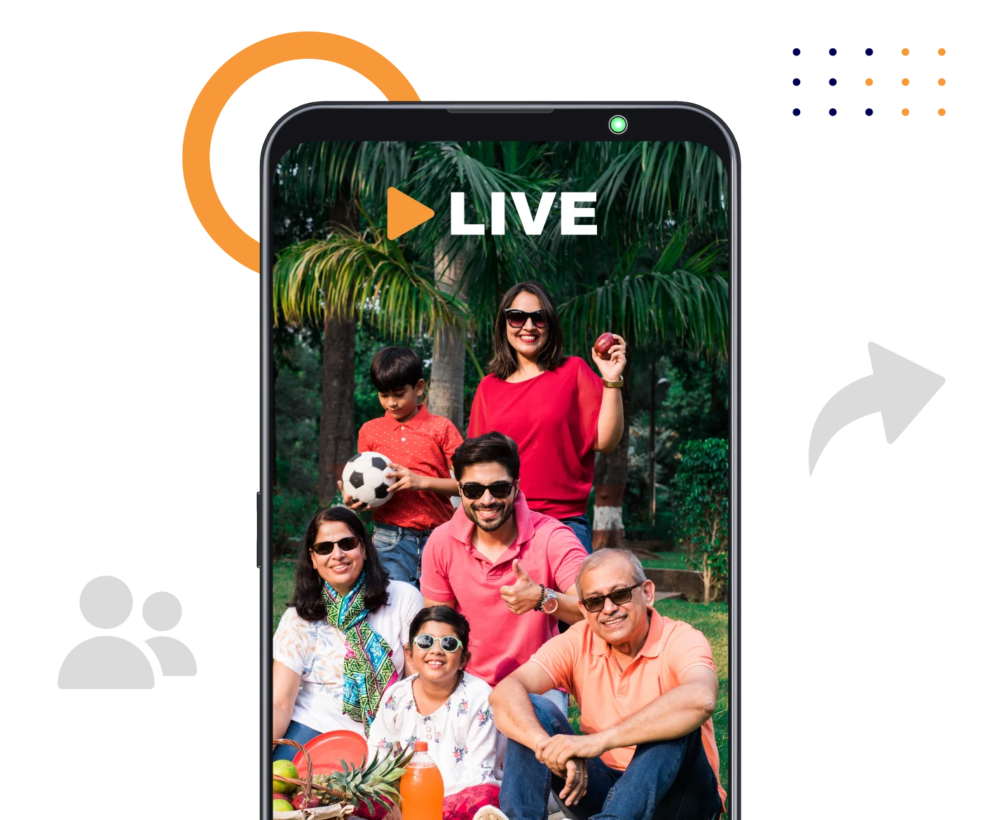 Share Camera View from a Mobile Device