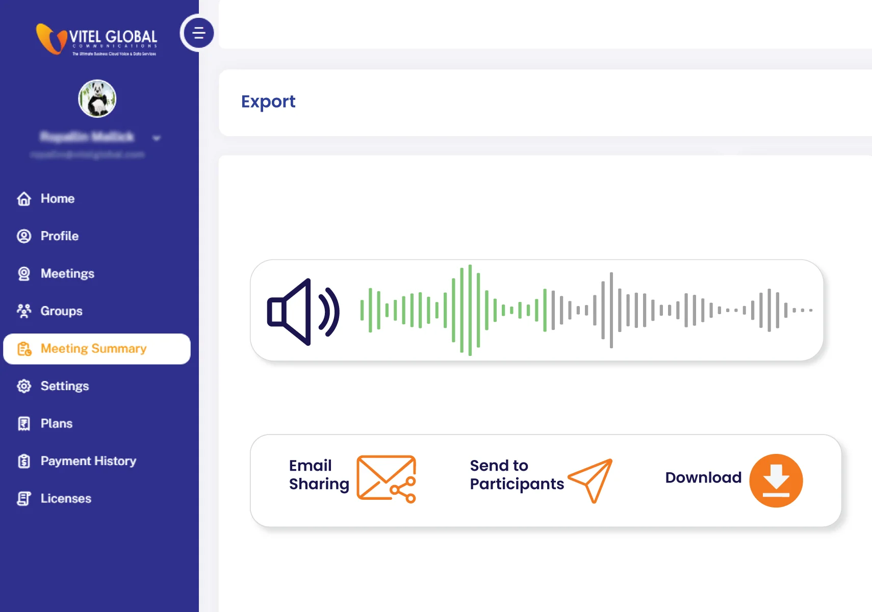 Exportable Dashboards