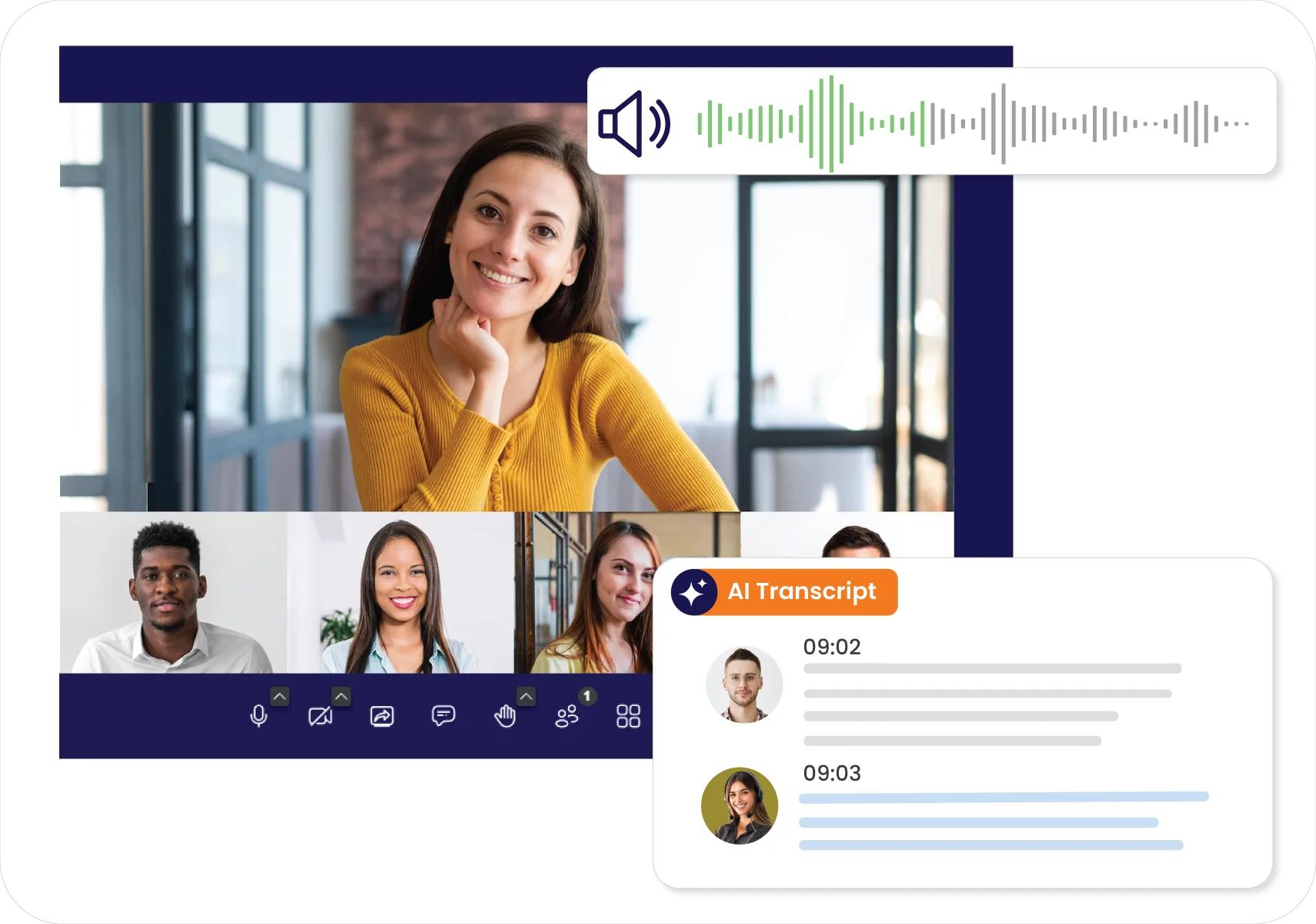 Speaker-Labeled Transcripts