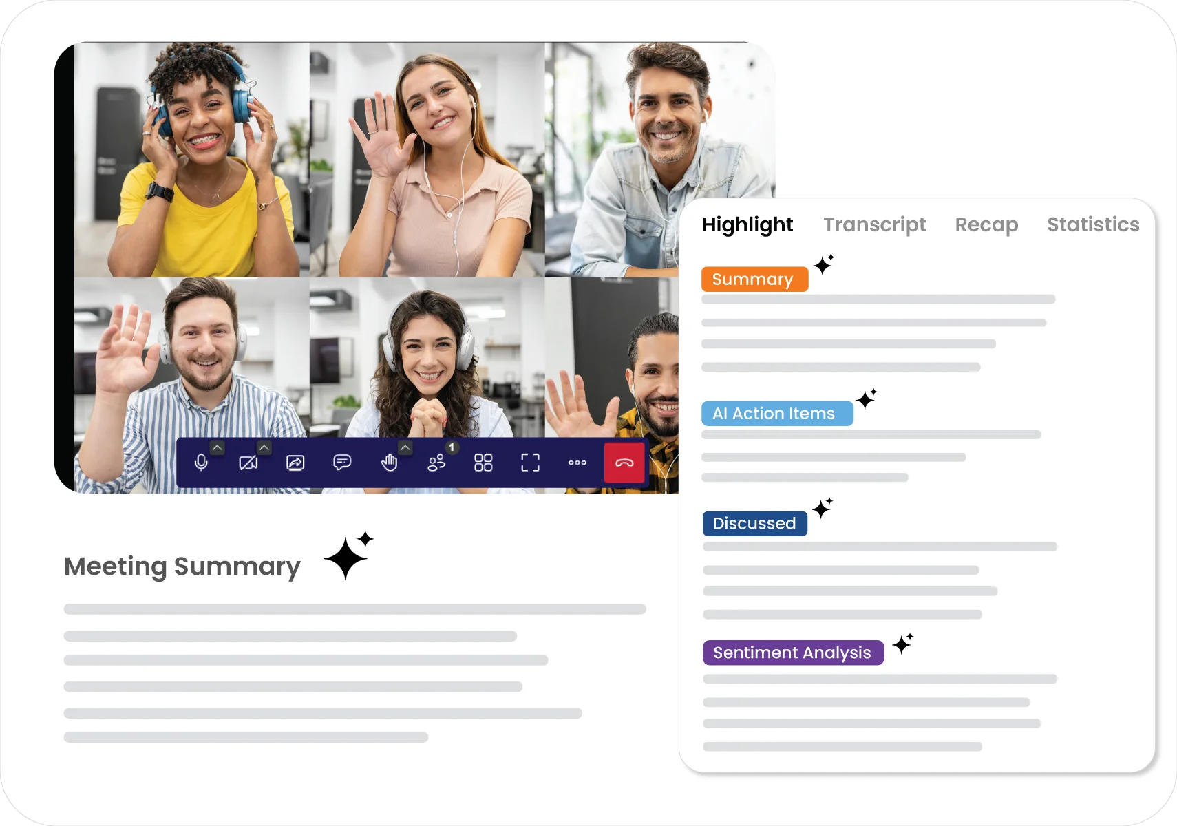 AI Meeting Highlights & Summaries