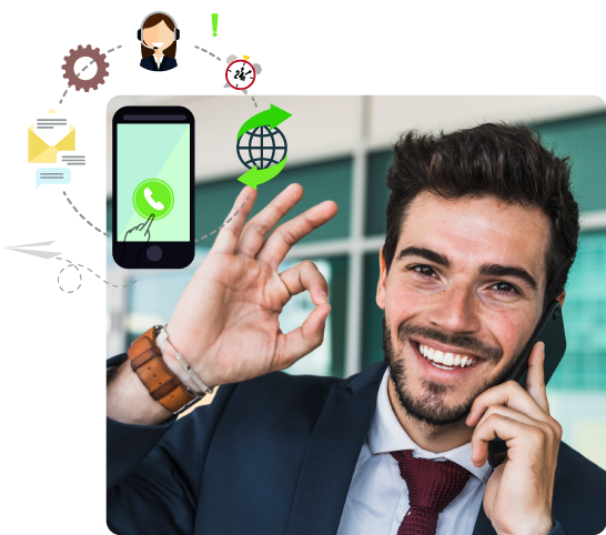 One Touch Speed Calling - Cloud Telephony | Vitel Global | Cloud Telephony Operation