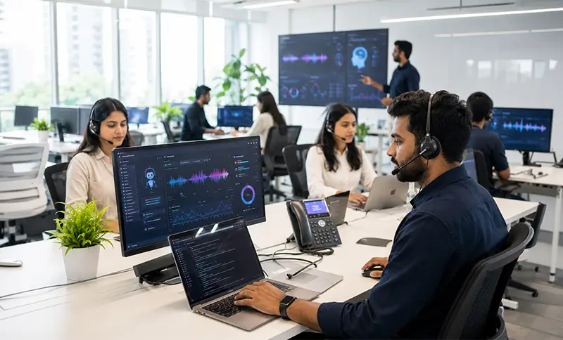 Early career professionals collaborating at Vitel Global