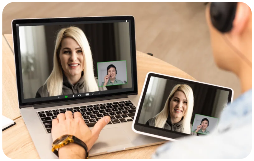 Keep Meeting on Both Devices