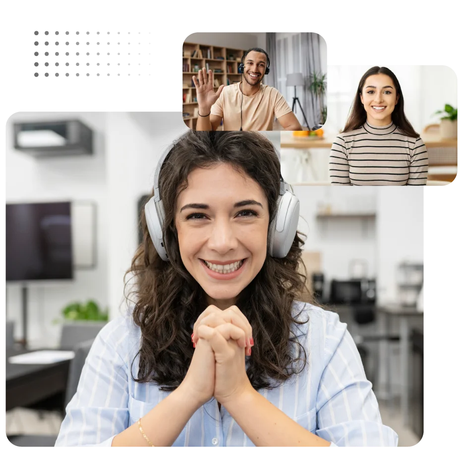 Virtual background for video conferencing