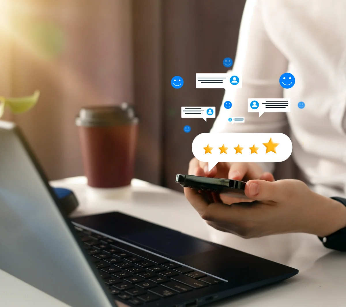 AI assistant portrait