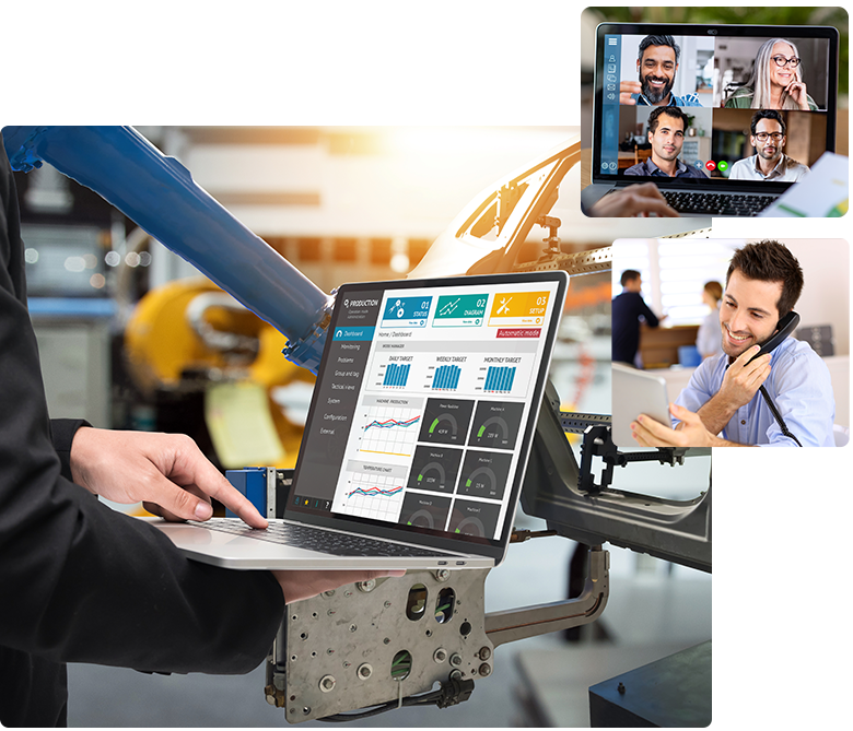 call and video conference